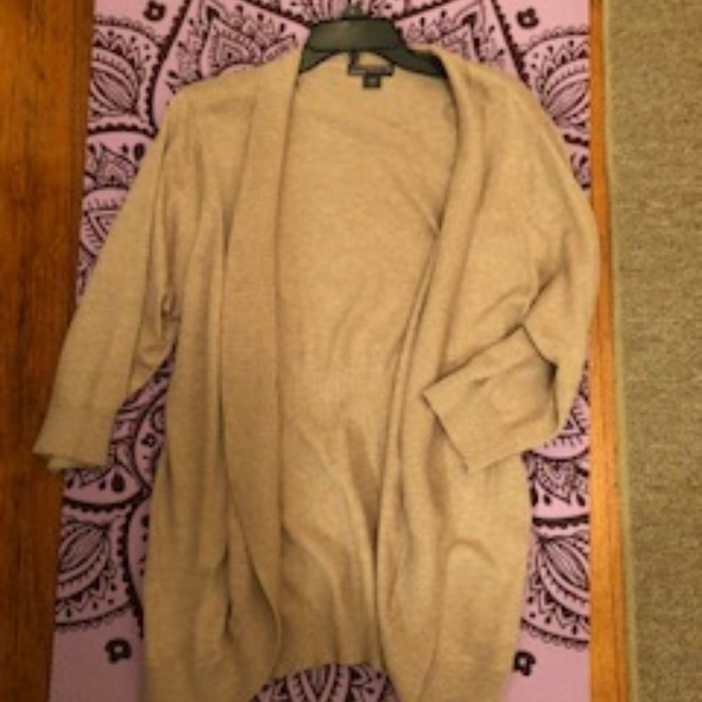 Tan, Light brown Covington Cardigan